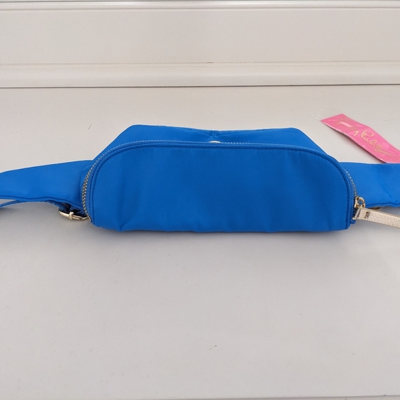 NWT! Lilly Pulitzer Torrey Belt Bag In Lunar Blue - Picture 4 of 14